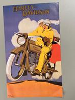 Poster van een Harley-Davidson uit 1916