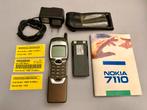 Nokia 7110 WAP - Simlockvrij met Originele Accessoires, Gebruikt, Schuifmodel, Geen camera, Ophalen of Verzenden