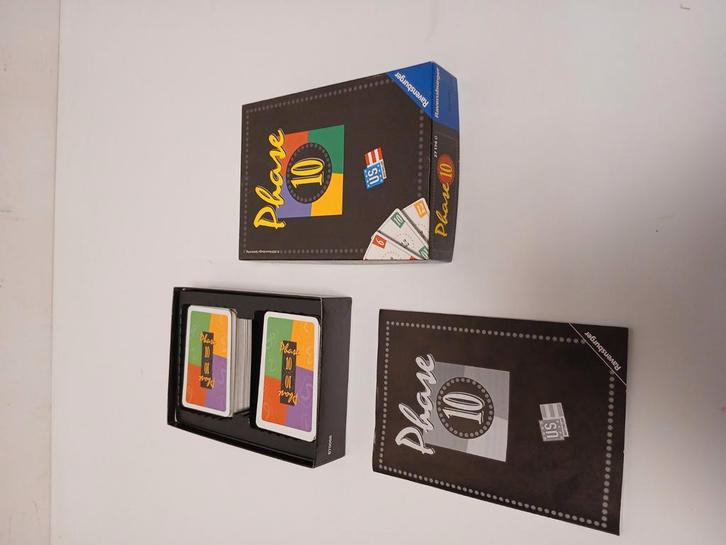 Phase 10 ravensburger 1e editie, Hobby en Vrije tijd, Gezelschapsspellen | Bordspellen, Ophalen of Verzenden