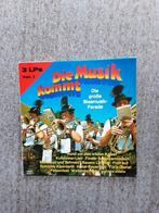3 lp Die Music Kommt die grosse blasmusikparade, Cd's en Dvd's, Vinyl | Overige Vinyl, Ophalen of Verzenden, Gebruikt, 12 inch