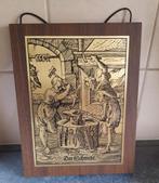 Wandplaatje en 2 borden van koper...., Ophalen of Verzenden, Koper