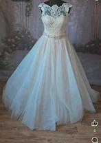 Poederroze Trouwjurk Maat 36/38 (Nieuw), Ophalen of Verzenden, Nieuw, Roze, Trouwjurk