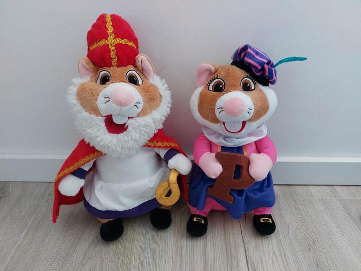 Knuffel hamster Ah Albert Heijn Sint Sinterklaas Piet L614, Kinderen en Baby's, Speelgoed | Knuffels en Pluche, Zo goed als nieuw