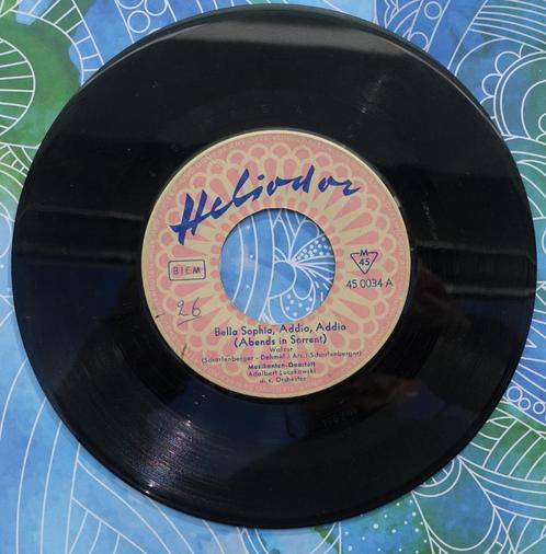 adalbert luczkowski - bella sophia , addio addio, Cd's en Dvd's, Vinyl Singles, Single, 7 inch, Ophalen of Verzenden