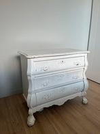 Buikkastje wit, Huis en Inrichting, Kasten | Ladekasten, Ophalen, Gebruikt, 50 tot 100 cm, 3 of 4 laden
