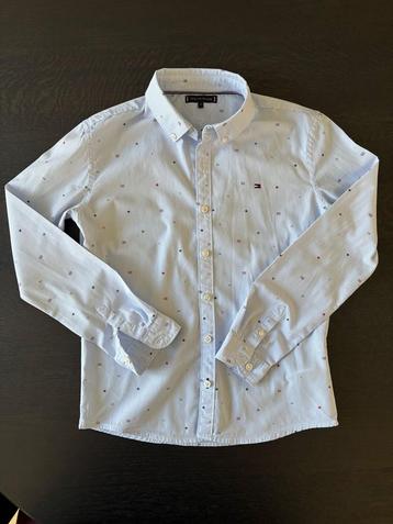 ZGAN shirt Tommy Hilfiger licht blauw maat 152 beschikbaar voor biedingen