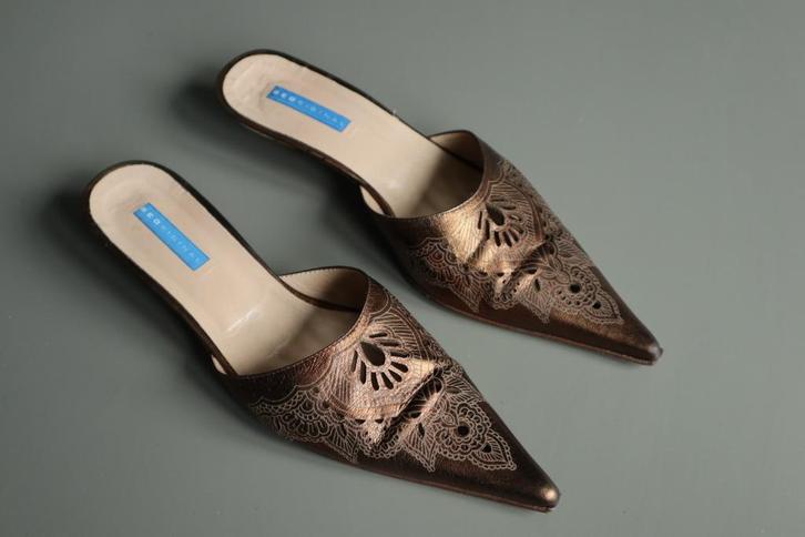 maat 39 dames schoen muil BeOriginal brons goud jaser instap, Kleding | Dames, Schoenen, Gedragen, Sandalen of Muiltjes, Ophalen of Verzenden