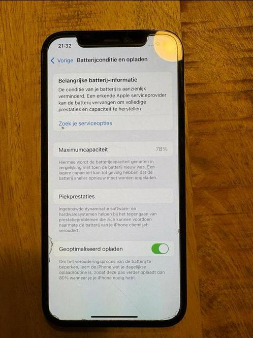 Iphone 12 pro, Telecommunicatie, Mobiele telefoons | Apple iPhone, Zo goed als nieuw, 128 GB, Blauw, Ophalen of Verzenden