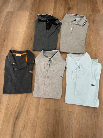 5 polo’s korte mouwen S - shirt - LaCoste, Hugo Boss, Tommy