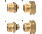 GOK Euro Set G12 Adapters No.1-No.4, Ophalen of Verzenden, Zo goed als nieuw
