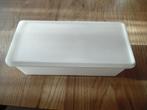 Tupperware brood bewaar doos 35 - 13 cm netjes gebruikt, Ophalen of Verzenden, Gebruikt, Wit, Bus of Trommel