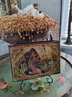 Antiek blik " Moortjes Sigaren", Verzamelen, Ophalen of Verzenden, Gebruikt, Overige, Overige merken