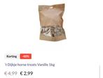 't Dijkje horse treats (paardensnoepjes), Dieren en Toebehoren, Dierenvoeding, Ophalen of Verzenden, Overige soorten