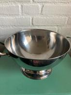 Mooie rvs schaal van Alessi, Verzenden, Zo goed als nieuw, Rond, Overige materialen