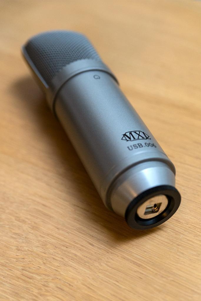 MXL - Condensator Microfoon (z.g.a.n), Muziek en Instrumenten, Microfoons, Zo goed als nieuw, Studiomicrofoon, Ophalen