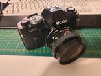 Ricoh XR7 with Rikenon 50mm 1/1.7 lens, Audio, Tv en Foto, Fotocamera's Analoog, Ophalen of Verzenden, Gebruikt, Spiegelreflex