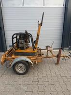 Samac S6000 trilplaat inclusief aanhanger, Tuin en Terras, Hand-tuingereedschap, Ophalen, Gebruikt