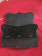 Vintage houten krantenhanger Retro 23x22 cm Krant/brieven, Antiek en Kunst, Ophalen of Verzenden