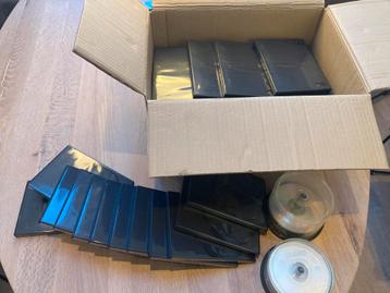 Nieuwe CD en DVD doosjes (enkel en dubbel), DVD-RW & DVD-R beschikbaar voor biedingen