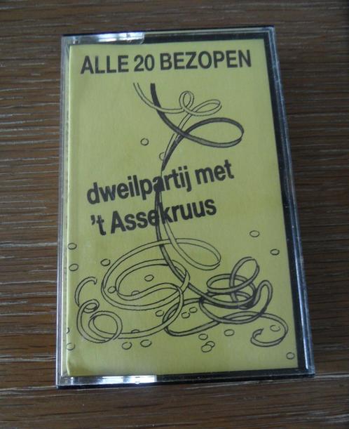 Muziekcassette Alle 20 Bezopen: Dweilpartij met 't Assekruus, Cd's en Dvd's, Cassettebandjes, Gebruikt, Origineel, Overige genres