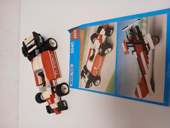 Lego 5540 model team formule 1 racer, Kinderen en Baby's, Speelgoed | Duplo en Lego, Gebruikt, Ophalen of Verzenden