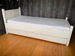 Bed 1.00x2.00m met onderbed, Ophalen, Gebruikt, 180 cm of meer, 85 tot 100 cm