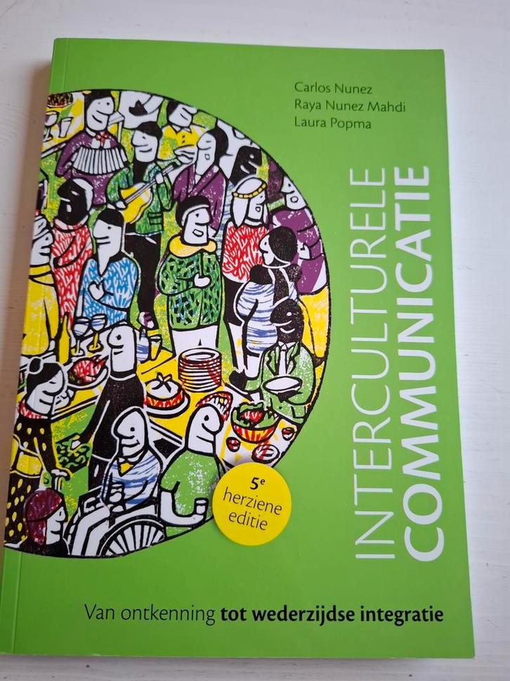 Interculturele Communicatie - Nunez, Mahdi, Popma, Boeken, Studieboeken en Cursussen, Zo goed als nieuw, HBO, Gamma, Ophalen of Verzenden