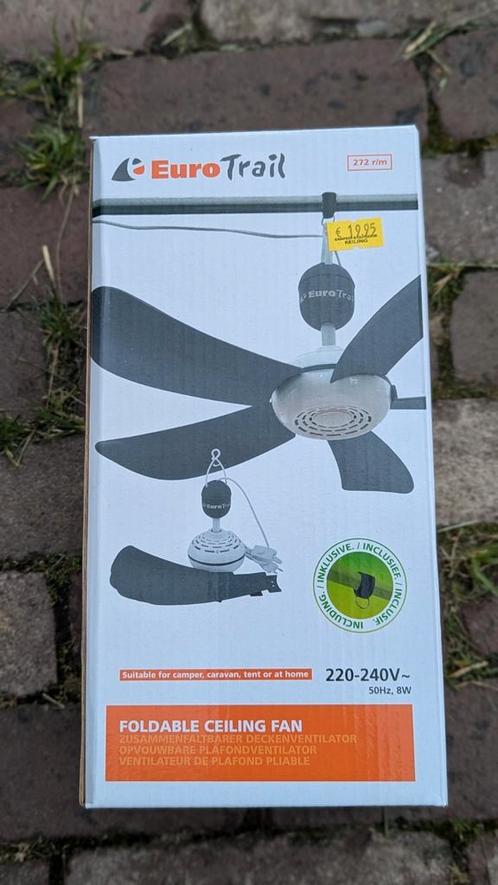Voortent of Caracavn ventilator Eurotrail ETLT1411 Nieuw, Caravans en Kamperen, Kampeeraccessoires, Nieuw, Ophalen of Verzenden