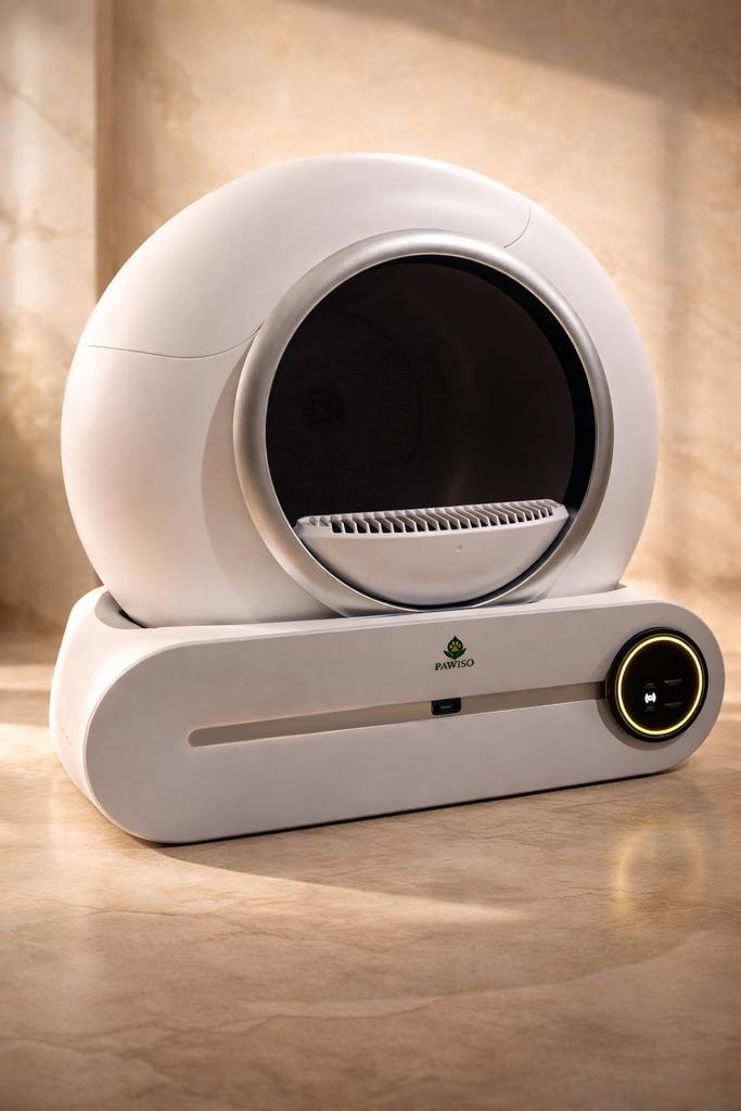 Pawiso Smart Litterbox - Automatische Kattenbak, Dieren en Toebehoren, Kattenbakken, Nieuw, Open, Zelfreinigend, Verzenden
