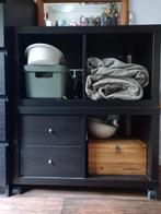 2 ikea kastjes zwart/bruin kallax, Huis en Inrichting, Ophalen, Zo goed als nieuw, Minder dan 150 cm, Met lade(s)