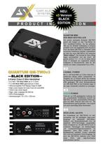 ESX Quantum QM-TWOV3 2 kanaals / mono mini versterker, Auto diversen, Audio Design, Nieuw, Am Breilingsweg 3, 76709 Kronau, Duitsland