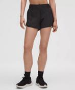 Lululemon Hotty Hot High-Rise Lined Short 4" Zwart, Zwart, Nieuw, Ophalen of Verzenden, Hardlopen of Fietsen