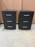 Set nachtkastjes / bureau ladekastjes | 40x40x63 cm, D, Minder dan 50 cm, Ophalen of Verzenden, Zo goed als nieuw