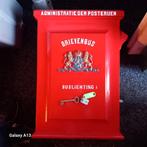 Geheel gerestaureerde brievenbus van de ptt posterijen, Tuin en Terras, Brievenbussen, Ophalen, IJzer