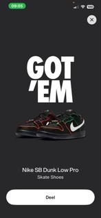Nike dunk liw SB x bronx girl skate maat 48,5, Ophalen of Verzenden