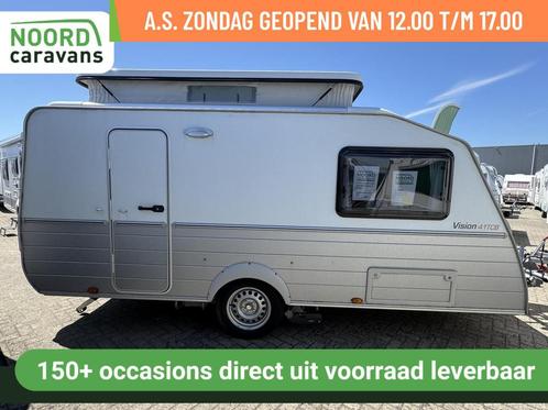 Kip VISION 41TCB, HEFDAK, PANODAK, MOVER, LENGTE BEDDEN, Caravans en Kamperen, Caravans, Bedrijf, tot en met 2, 750 - 1000 kg