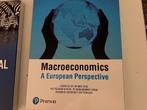 studieboek Macroeconomics a European prespective, Ophalen of Verzenden, Nieuw, WO