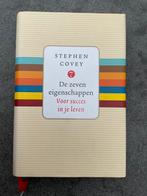 Hardcover goede staat Stephen Covey De Zeven Eigenschappen, Ophalen of Verzenden, Zo goed als nieuw, Management