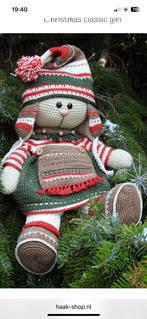 Kledingset christmas classic girl, Hobby en Vrije tijd, Breien en Haken, Ophalen of Verzenden, Nieuw, Haken, Wol of Garen