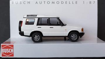 Land Rover Discovery 1 white 1:87 H0 Busch Pol  beschikbaar voor biedingen