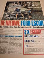 Rond 1970 Nederlands introductie Ford Escort mk1 mooie staat, Ophalen of Verzenden, Zo goed als nieuw, Ford