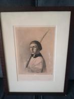 Tekening  van Johan van Scorel in goede staat, Ophalen of Verzenden