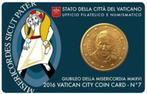 Coincard Vaticaan 2016, Postzegels en Munten, Munten | Europa | Euromunten, Setje, Ophalen of Verzenden, 50 cent, Vaticaanstad