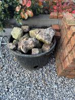 Keien groot - sierstenen, Tuin en Terras, Ophalen, Gebruikt, Antraciet, Kei