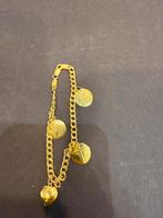 14k / 585 gouden dames armband., Ophalen of Verzenden, Zo goed als nieuw, Met bedels of kralen, Goud