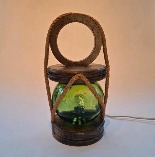 Franse Vintage Fishermans Lantaarn, Antiek en Kunst, Antiek | Lampen, Ophalen of Verzenden