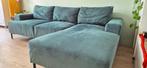 Green sofa - groen hoekbank, Ophalen, Gebruikt, 125 tot 150 cm, 150 tot 200 cm