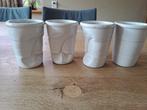 BEKERS WIT. LEUK EN BIJZONDER. NIEUW., Huis en Inrichting, Nieuw, Ophalen of Verzenden, Overige stijlen, Kop(pen) en/of Schotel(s)