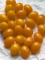 Kralen van oude ketting. Barnsteen??, Sieraden, Tassen en Uiterlijk, Antieke sieraden, Ophalen of Verzenden, Overige materialen