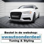 Maxton Design Spoiler Splitter Lip Audi A3 Sedan Standaard, Verzenden